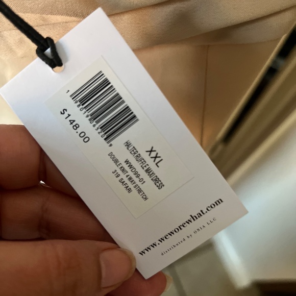 WeWoreWhat Halter Ruffle Dress - Picture 11 of 13